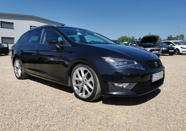 Seat Leon cena 48900 przebieg: 184000, rok produkcji 2015 z Morąg małe 56